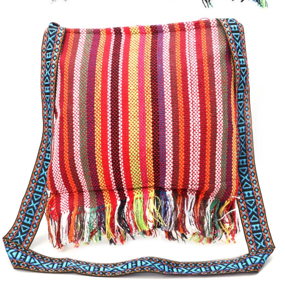 Tassel Fringed Shoulder bag boho - Picture 2 of 6